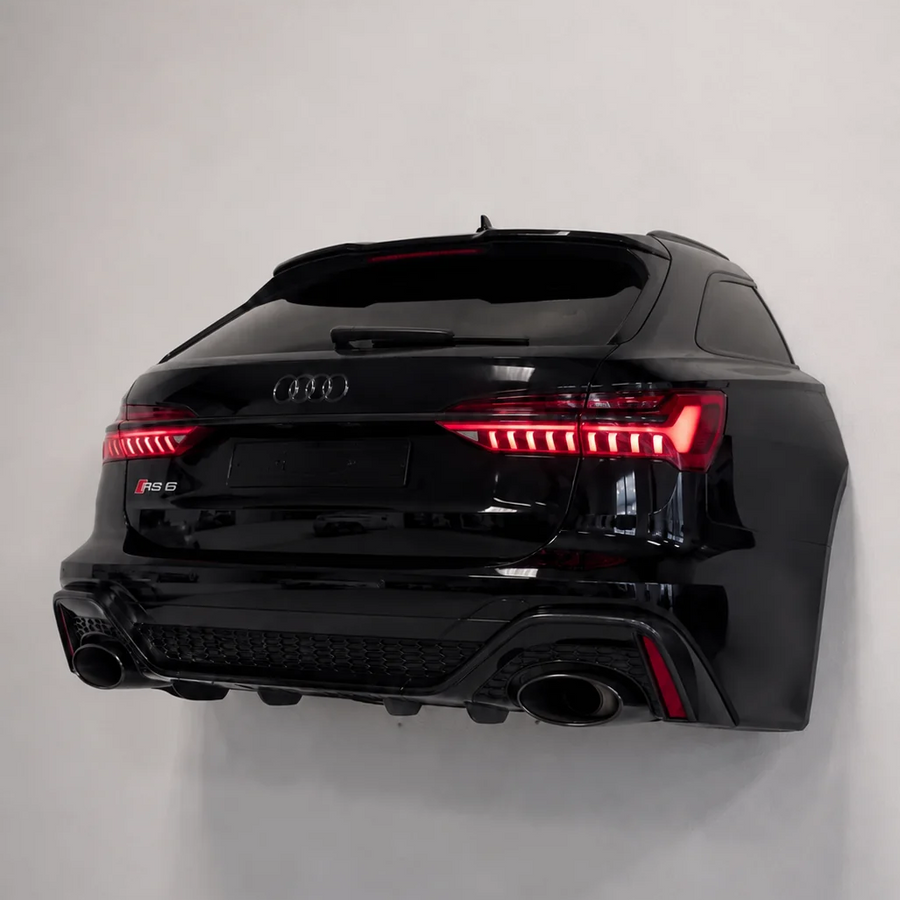 Wall Mounted Car Rear with LED Lights