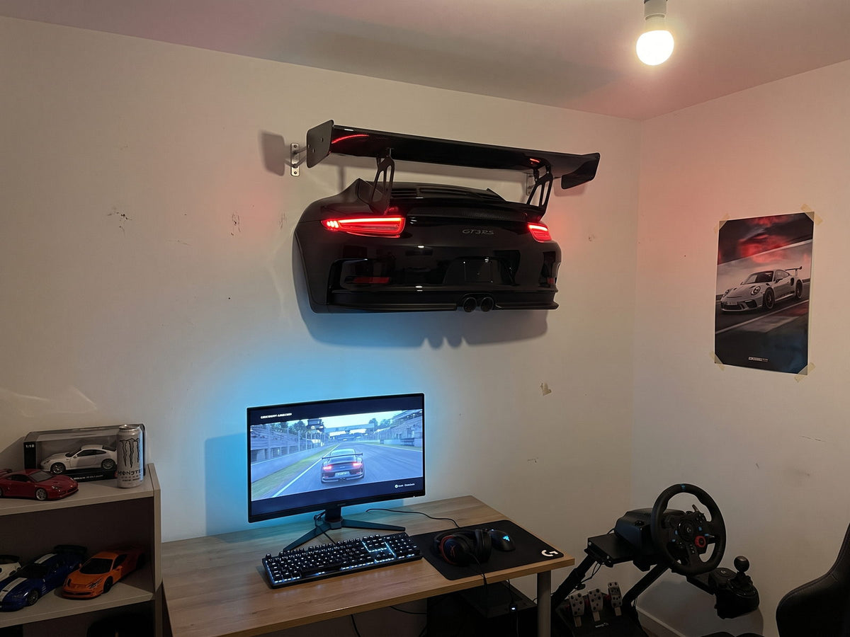 The most personal room in the house, and the emptiest wall in it