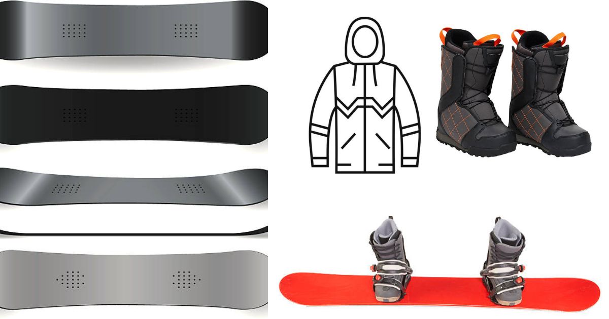 Snowboarder: Boots, bindings and pants