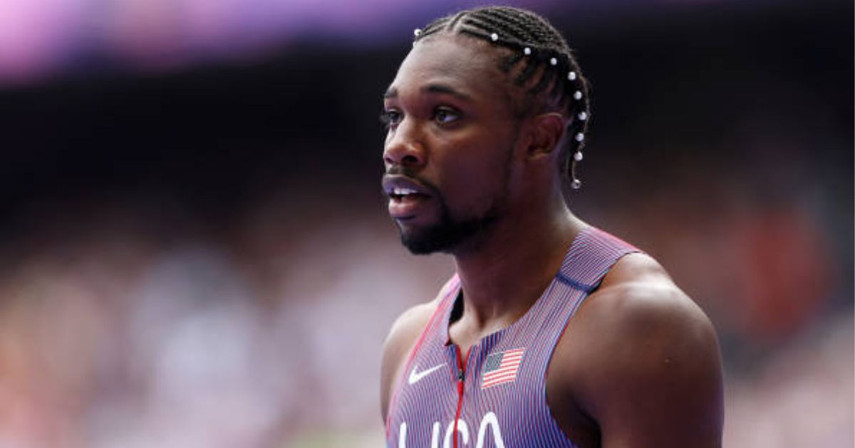 Noah Lyles Blue Eyes